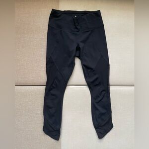 Athleta High Rise Capri with Mesh